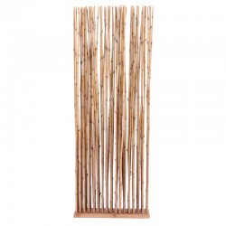 Holz Separator Dekoration + 68 Bambusstangen
