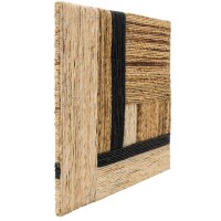 Abaca rep abstrakt vägg dekoration bord