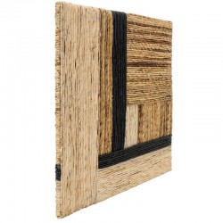 Abaca rep abstrakt vägg dekoration bord