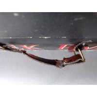 Vintage 1940 velha mala de madeira 1940 "New York South Hampton", antiga mala decorativa, decoração do barco a vapor