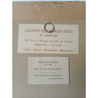 Estampe Portrett Ung kvinne med Cross - Peter - Peter Paul Rubens (1577-1640)