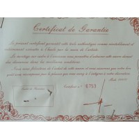 Pintura Aceite sobre lienzo Paisaje marino Sol Sea Vagüe Vague Gaviotas Marco de madera de oro