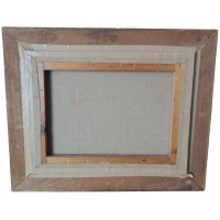 Olej stołowy na płótnie sceny jeźdźcy polowanie na koniach po Eugène Péchaubès Złota drewniana rama Złoty liść