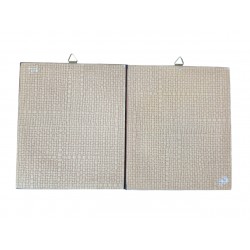 Masser af 2 - Kunstkromolithografi Tabeller på guldblad Marine Landskab Seaside Boat Sailboat