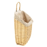 Espositore da parete in wicker