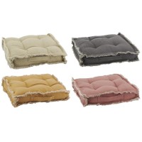 Lot de 4 coussins de sol en coton