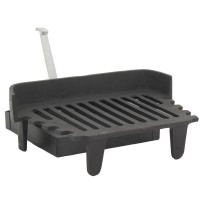 Siatka kominkowa z tacą do odzyskiwania żeliwnej