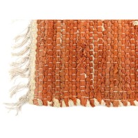 Suorakulmainen jäädytetty puuvilla suorakulmainen lattiamatto 60 x 90 cm