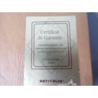 Lote de 4 molduras de madeira dourada Litografia para 23 Carat Gold Leaf
