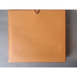 Lote de 4 molduras de madeira dourada Litografia para 23 Carat Gold Leaf