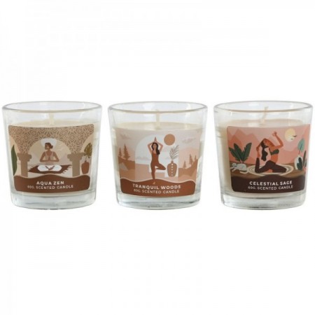 Scented candle Home urban spirit 60 g (3 units)