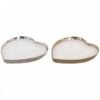 Scented candle Home modern spirit heart 320 g (2 units)