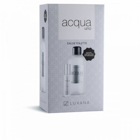 Conjunto de perfumes unisex LUXANA AQUA UNO 2 PIEZAS