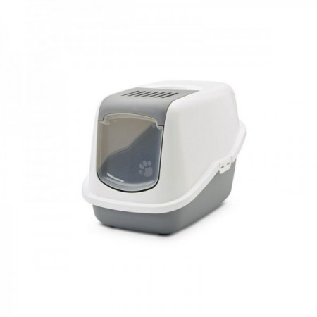 Litter tray for Cats Savic Nestor White Gray Plastic