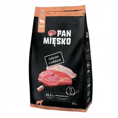 Nourriture PAN MIĘSKO Veau 20 kg
