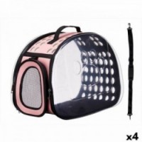 Transport cage mascow 228 Pink Plastic 43 x 20 x 33 cm (4 units)