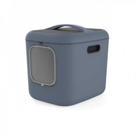 Litter tray for cats Rotho My Pet Biala XL blue recycled plastic
