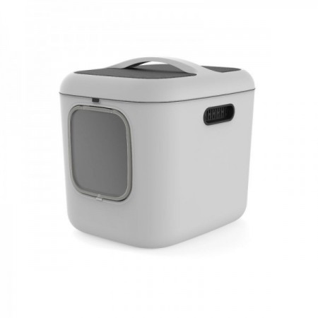 Bac à litière pour chats Rotho My Pet Biala XL Blanc Plastique recyclé