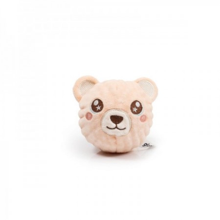 Plush dog toy Gloria Lyra beige polyester polypropylene