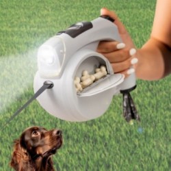Retractable dog leash 6 in...