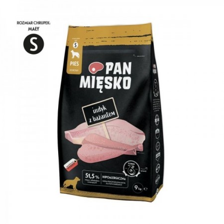 Food Pan mięsko XS turkey 9 kg