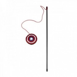 MARVEL CAT TOY MARVEL black red