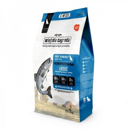 Wiejska Food Zagroda Monoprotein Salmon Salmon 2 Kg