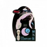 Leash for dog Flexi New Comfort Pink size XS (3 m)