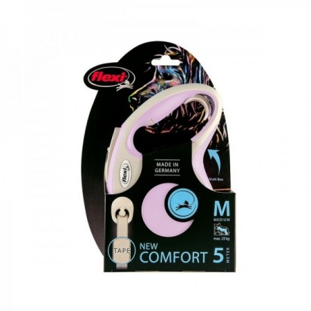 Leash for dog Flexi New Comfort Pink size XS (3 m)
