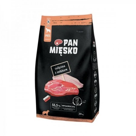 Cibo Pan Mięsko XL Vitello 20 kg
