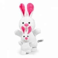 Jouet pour chien en peluche Gloria Ore 10 cm Lapin