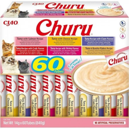 Cat snack Inaba Churu Variety Box Tuna Fish
