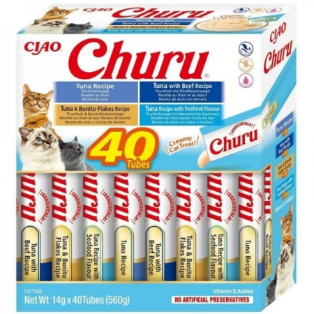 Cat snack Inaba Churu Variety Box Tuna Fish