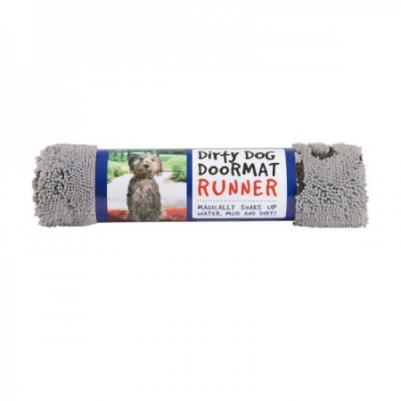 Hundeppich Gone Smart Runner grau 152 x 76 cm