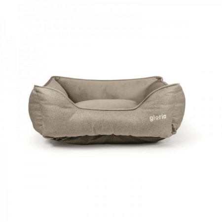 Gloria Dog Bed Cadqués Beige 60 x 50 cm Rectangular