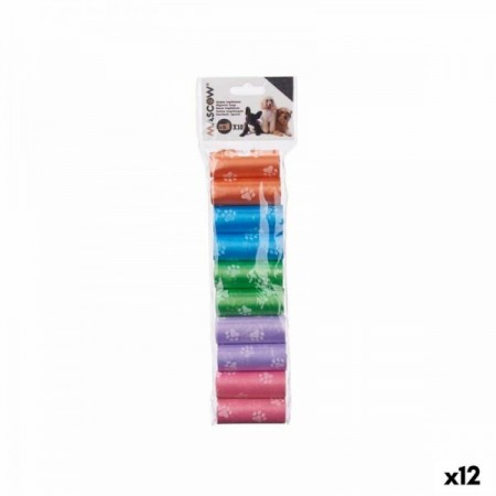 Ensemble de Sacs Mascow 199 Vert Plastique Animaux de compagnie (12 Unités)