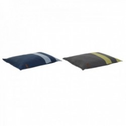 DKD Home Decor 90 x 10 x 70 cm 90 x 70 x 10 cm Blue Gray 2 Units