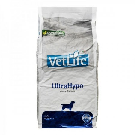 Nourriture Farmina Vet Life ULTRAHYPO Adulte Poisson 12 kg