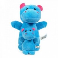 Gloria Plush Dog Toy Nomana 10 cm Hippopotamus