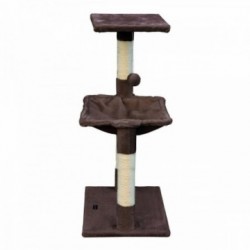 Gloria chat tree 36 x 50 x 83 cm Brown wood sisal steel