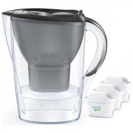 Filter Carafe Brita Marella +3 Maxtra Pro PP Polypropylene Gray 2.4 L 150 L
