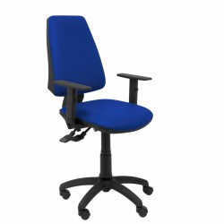 Silla de oficina azul