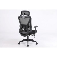 Silla negra negra de la oficina