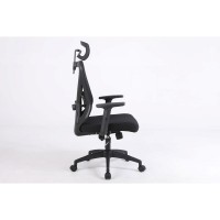 Silla negra negra de la oficina