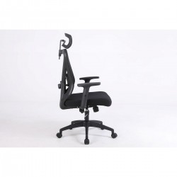 Silla negra negra de la oficina
