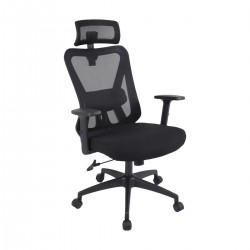 Silla negra negra de la oficina