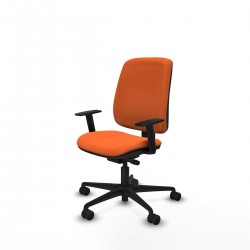 Orange Bürostuhl