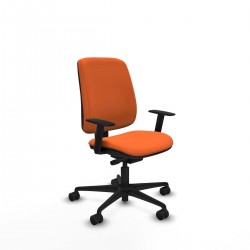 Orange Bürostuhl