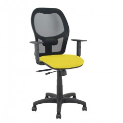 Sedia da ufficio gialla