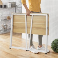 Oficina plegable, fácil de guardar, para espacio de trabajo pequeño